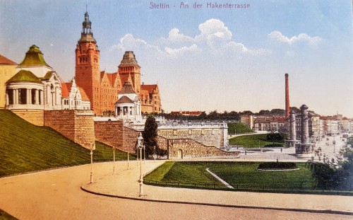 Stettin- an der Hakenterrasse 