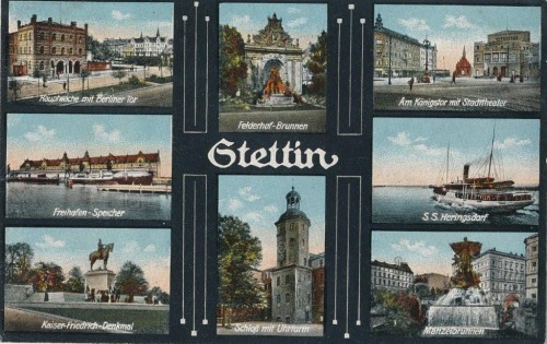 Widokówka Szczecina