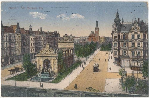 Widokówka Szczecina
