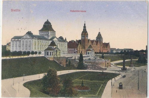 Widokówka Szczecina