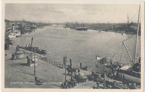 Widokówka Szczecina