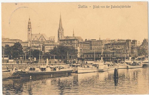 Widokówka Szczecina
