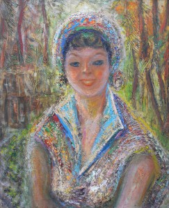 Lidia Giedroyć. Portret młodej kobiety