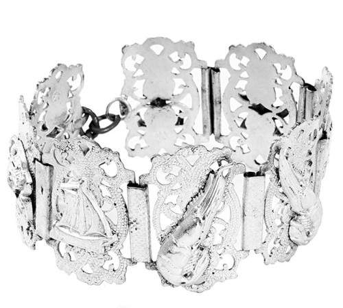 Bransoleta srebrna