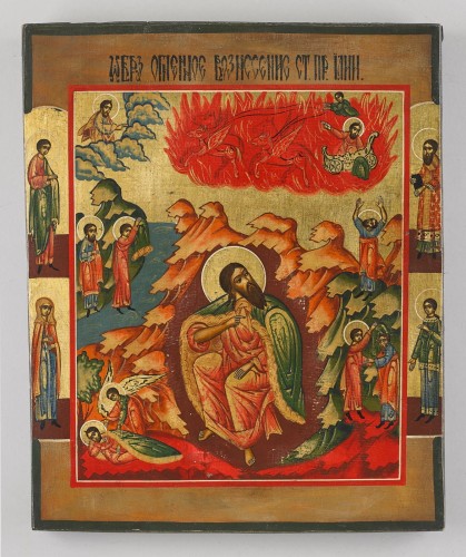 Jezus Chrystus , sceny  z jego życia i wybrani Święci