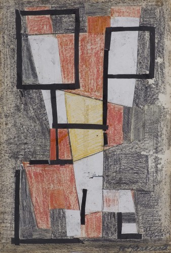 Józef JAREMA (1900-1974) Kompozycja geometryczna