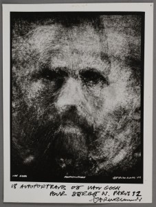 Krzysztof Pruszkowski, fotografia, 18 Autoportretów Van Gogh'a, 24 x 18 cm