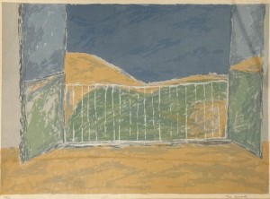 Tova Berlinski (1915-2022) Bez Tytułu,  Litografia  48,5 x 67,5 cm