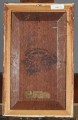 N. LEJEU - Kobieta w kąpieli, olej na desce, sygn. p.d. - 27,5 x 15,5 cm