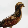 Rzeźba z brązu z okresu Art Deco „Kura bażanta”