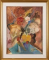 Ludwik Klimek, martwa natura, olej na płótnie, wym. 63 x 48 cm