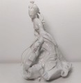 Porcelanowa figurka damy z wiolonczelą KPM Berlin projekt Paul Scheurich  