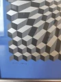 Wiktor VASARELY (1906-1997) „Aix”, 1976 Serigrafia