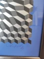 Wiktor VASARELY (1906-1997) „Aix”, 1976 Serigrafia