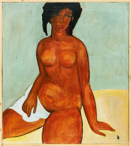 Janina Pol (1924-2004. Akt 
