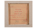 Sasha ZALIOUK (1887 Radomyśl - 1971 Paryż), Kompozycja surrealistyczna, gwasz i akwarela na papierze.