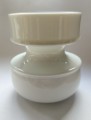 Biały wazon porcelanowy Rosenthal z serii Studio Line numer 3503/8, projekt Tapio Wirkkala 