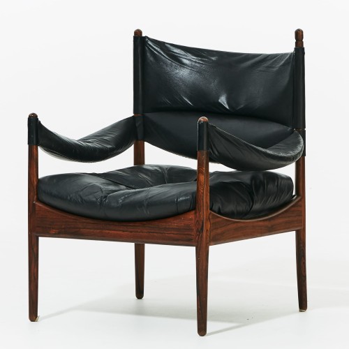 Fotel Modus, projekt Kristian Vedel (Dania 1923-2003). Wyprodukowany w Søren Willadsen Møbelfabrik, Dania, lata 60. XX w