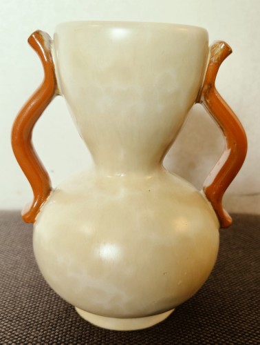 Wazon ceramiczny, art deco, projekt Anna Lisa Thompson dla Ekeby Uppsala, Szwecja 1930r