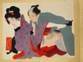 Japonia – erotyczna seria malarstwa na jedwabiu