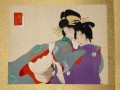 Japonia – erotyczna seria malarstwa na jedwabiu