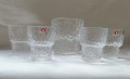 Iittala Ultima Thule - 4 kieliszki + jedna szklanka, luksusowe szkło z Finlandii