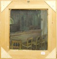 Hans Hartig (1873–1936) – „Zima w miasteczku” / „Wnętrze kościoła w Karnicach”