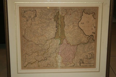 MAPA DUCATUS GEKLDRIAE ET ZUTPHANIAE COMITATUS