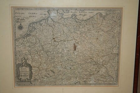 MAPA NOVA TOTIUS GERMANIA