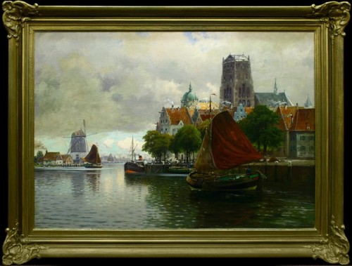 Anton Schmitz "Haarf bei Grevenbroich"