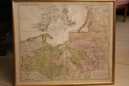 MAPA REGNUM BORUSSIAE GLORIOSIS