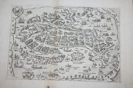 Plan Wenecji Pietro Bertelli